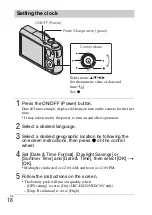 Предварительный просмотр 18 страницы Sony Cyber-shot DSC-HX20V Instruction Manual