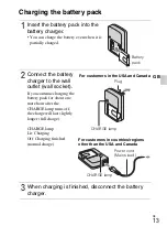 Предварительный просмотр 13 страницы Sony Cyber-shot DSC-HX3 Instruction Manual