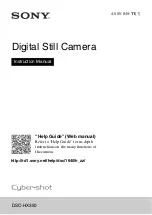 Sony Cyber-shot DSC-HX350 Instruction Manual preview