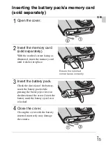 Предварительный просмотр 15 страницы Sony Cyber-shot DSC-HX5 Instruction Manual