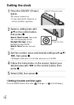 Предварительный просмотр 18 страницы Sony Cyber-shot DSC-HX5 Instruction Manual