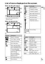 Предварительный просмотр 23 страницы Sony Cyber-shot DSC-HX5 Instruction Manual