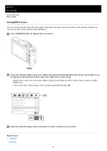 Preview for 22 page of Sony Cyber-shot DSC-HX95 Help Manual