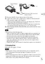 Предварительный просмотр 11 страницы Sony Cyber-Shot DSC-J10 Instruction Manual