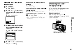 Предварительный просмотр 47 страницы Sony Cyber-shot DSC-L1 Operating Instructions Manual