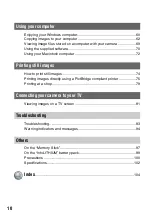 Предварительный просмотр 10 страницы Sony Cyber-shot DSC-M2 User'S Manual / Troubleshooting