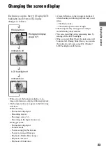 Предварительный просмотр 23 страницы Sony Cyber-shot DSC-M2 User'S Manual / Troubleshooting