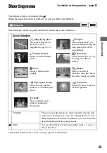 Предварительный просмотр 35 страницы Sony Cyber-shot DSC-M2 User'S Manual / Troubleshooting