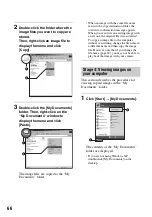 Предварительный просмотр 66 страницы Sony Cyber-shot DSC-M2 User'S Manual / Troubleshooting