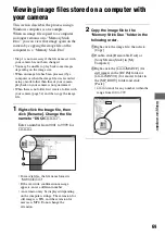 Предварительный просмотр 69 страницы Sony Cyber-shot DSC-M2 User'S Manual / Troubleshooting