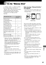 Предварительный просмотр 97 страницы Sony Cyber-shot DSC-M2 User'S Manual / Troubleshooting