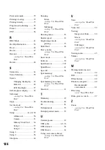 Предварительный просмотр 106 страницы Sony Cyber-shot DSC-M2 User'S Manual / Troubleshooting