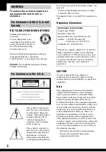 Preview for 2 page of Sony Cyber-shot DSC-N1 User'S Manual / Troubleshooting