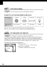 Preview for 14 page of Sony Cyber-shot DSC-N1 User'S Manual / Troubleshooting