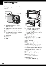 Preview for 16 page of Sony Cyber-shot DSC-N1 User'S Manual / Troubleshooting