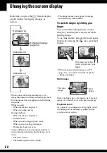 Preview for 22 page of Sony Cyber-shot DSC-N1 User'S Manual / Troubleshooting