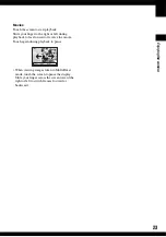 Preview for 23 page of Sony Cyber-shot DSC-N1 User'S Manual / Troubleshooting