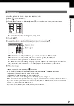 Preview for 31 page of Sony Cyber-shot DSC-N1 User'S Manual / Troubleshooting