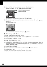 Preview for 38 page of Sony Cyber-shot DSC-N1 User'S Manual / Troubleshooting