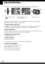 Preview for 40 page of Sony Cyber-shot DSC-N1 User'S Manual / Troubleshooting