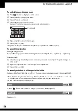 Preview for 56 page of Sony Cyber-shot DSC-N1 User'S Manual / Troubleshooting