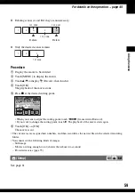 Preview for 59 page of Sony Cyber-shot DSC-N1 User'S Manual / Troubleshooting