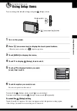 Preview for 61 page of Sony Cyber-shot DSC-N1 User'S Manual / Troubleshooting