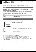 Preview for 66 page of Sony Cyber-shot DSC-N1 User'S Manual / Troubleshooting