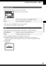 Preview for 67 page of Sony Cyber-shot DSC-N1 User'S Manual / Troubleshooting