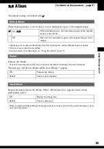 Preview for 69 page of Sony Cyber-shot DSC-N1 User'S Manual / Troubleshooting