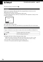 Preview for 74 page of Sony Cyber-shot DSC-N1 User'S Manual / Troubleshooting