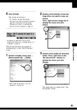 Preview for 81 page of Sony Cyber-shot DSC-N1 User'S Manual / Troubleshooting