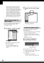 Preview for 82 page of Sony Cyber-shot DSC-N1 User'S Manual / Troubleshooting