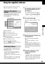 Preview for 85 page of Sony Cyber-shot DSC-N1 User'S Manual / Troubleshooting