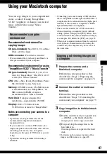 Preview for 87 page of Sony Cyber-shot DSC-N1 User'S Manual / Troubleshooting