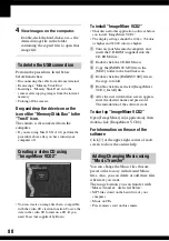 Preview for 88 page of Sony Cyber-shot DSC-N1 User'S Manual / Troubleshooting