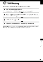 Preview for 99 page of Sony Cyber-shot DSC-N1 User'S Manual / Troubleshooting