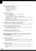 Preview for 102 page of Sony Cyber-shot DSC-N1 User'S Manual / Troubleshooting