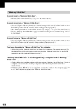 Preview for 108 page of Sony Cyber-shot DSC-N1 User'S Manual / Troubleshooting