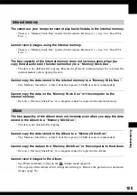 Preview for 109 page of Sony Cyber-shot DSC-N1 User'S Manual / Troubleshooting