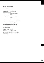 Preview for 125 page of Sony Cyber-shot DSC-N1 User'S Manual / Troubleshooting