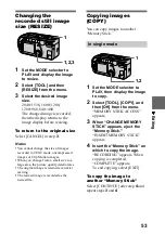 Preview for 53 page of Sony Cyber-shot DSC-P1 Operating Instructions Manual