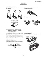 Preview for 5 page of Sony Cyber-shot DSC-P100 Service Manual