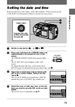 Предварительный просмотр 15 страницы Sony Cyber-shot DSC-P20 Operating Instructions Manual