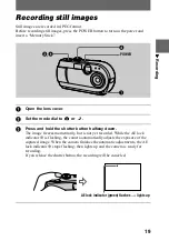 Предварительный просмотр 19 страницы Sony Cyber-shot DSC-P20 Operating Instructions Manual