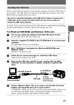 Предварительный просмотр 31 страницы Sony Cyber-shot DSC-P20 Operating Instructions Manual