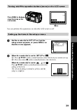 Предварительный просмотр 39 страницы Sony Cyber-shot DSC-P20 Operating Instructions Manual