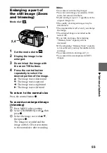 Предварительный просмотр 55 страницы Sony Cyber-shot DSC-P20 Operating Instructions Manual