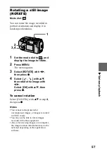 Предварительный просмотр 57 страницы Sony Cyber-shot DSC-P20 Operating Instructions Manual