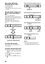 Предварительный просмотр 64 страницы Sony Cyber-shot DSC-P20 Operating Instructions Manual